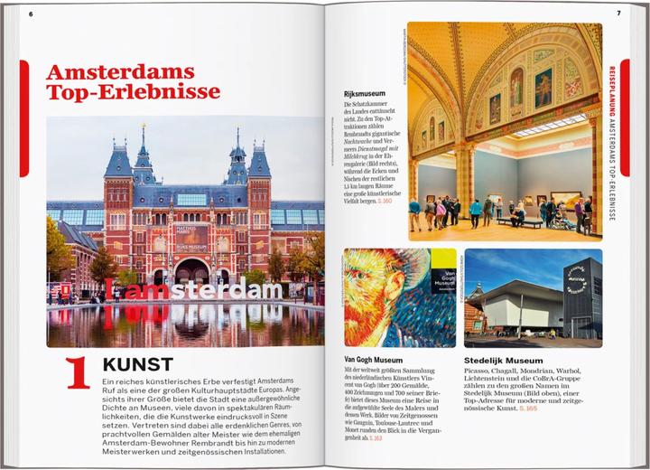 Actual product image Reiseführer Amsterdam (German, Kate Morgan, Catherine Le Nevez, Barbara Woolsey, 2023)