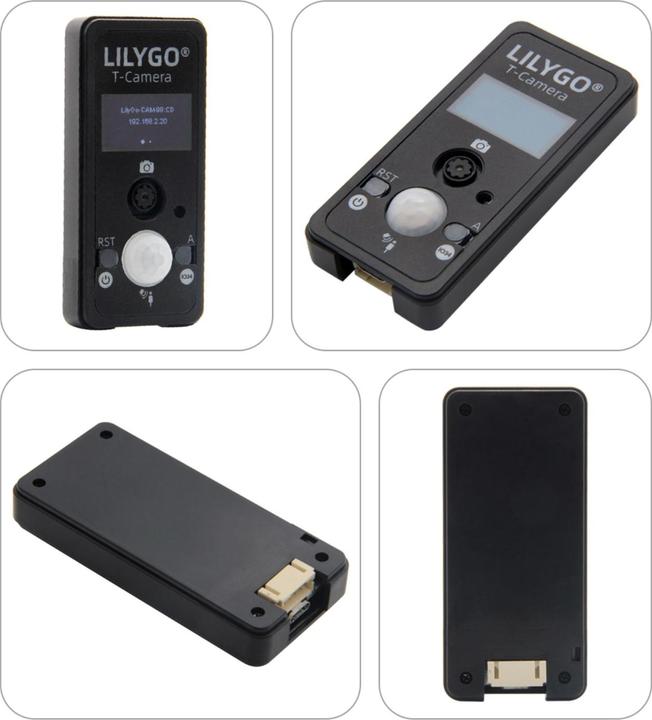 Actual product image Lilygo T-Camera S3 OV2640 with housing