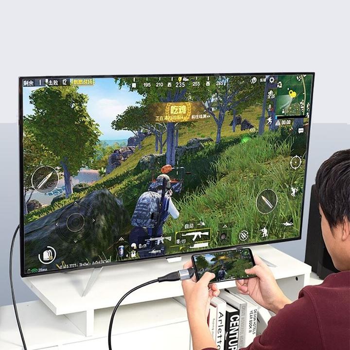 Immagine prodotto Hermex Adattatore da USB-C a HDMI Trasformatore 4K UHD 60Hz m/w (USB-C, HDMI, 4.20 cm)