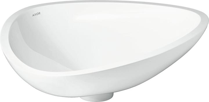 Produktbild hansgrohe Waschschüssel AXOR MASSAUD Aufsatzbecken 600mm weiss (450 mm, 570 mm)