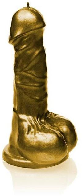 Produktbild Candellana Kerze Penis Gold (1 Stk.)