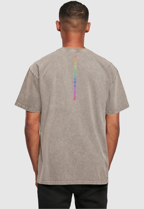 Immagine prodotto Merchcode Maglietta Hope Rainbow Acid Washed Heavy Oversized - 112853 (M)