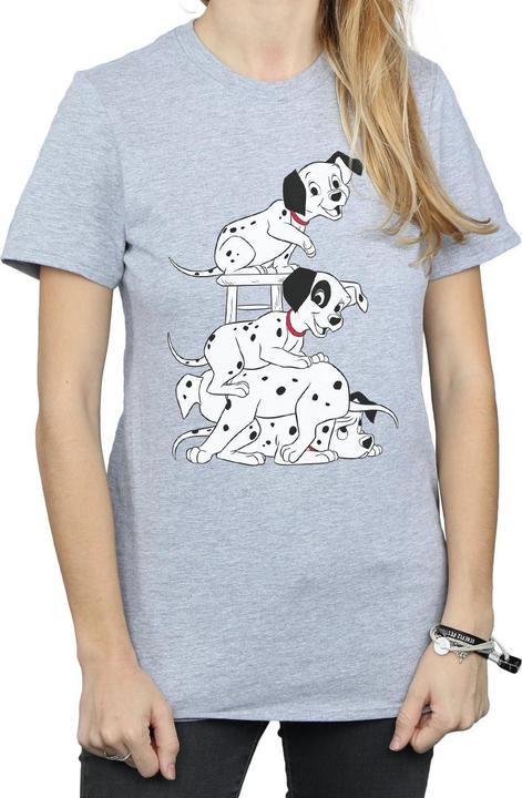 Immagine prodotto 101 Dalmatians Maglietta Donna/Ladies Chair Boyfriend (M)