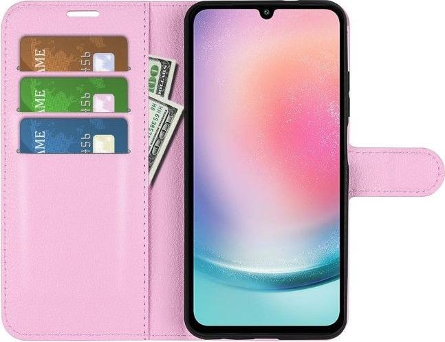 Produktbild MU Classic Litchi Leder Bookcover Series (Samsung Galaxy A25)