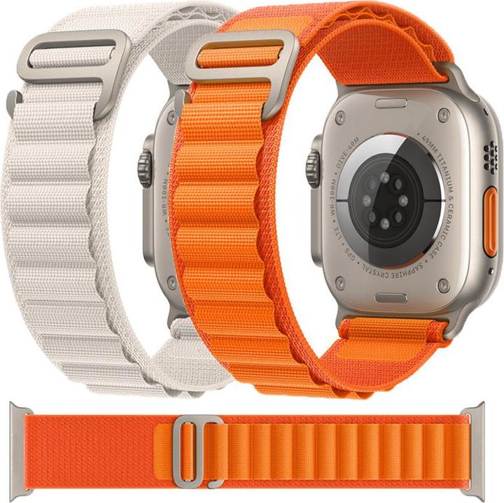 Actual product image PhoneLook Bracelet en nylon robust résistant aux intempéries Ultra 49 mm (49 mm, Rubber / Silicone)