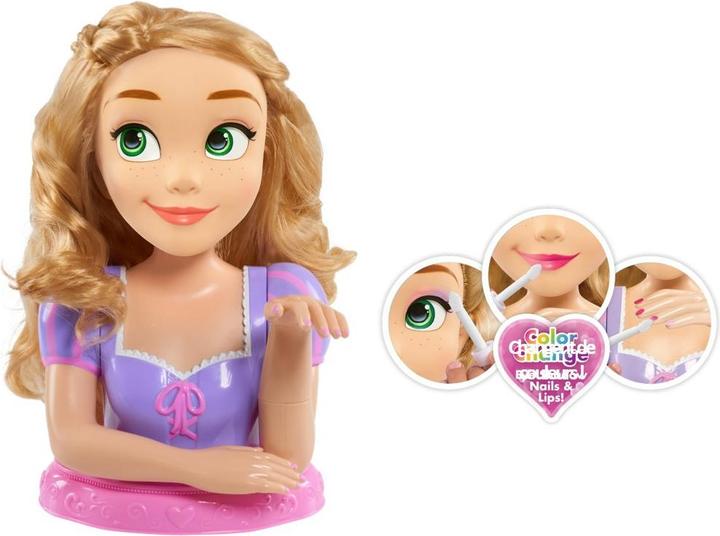 Image du produit Disney Princess Tête coiffante Rapunzel