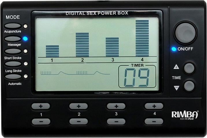 Productafbeelding Rimba Electro Play - Electro Sex Power Box Set met LCD Display