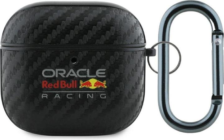 Produktbild Red Bull Case PU Carbon Logo for AirPods 4 black