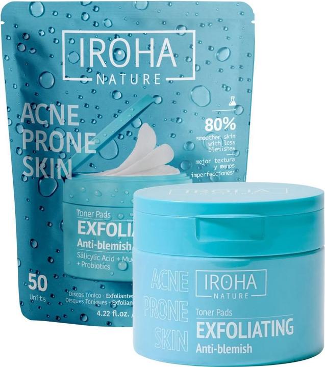 Image du produit Iroha Nature Pads Anti Blemish Toner (Gommage)