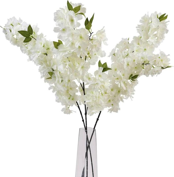 Actual product image Hill Interiors Cherry Blossom Artificial Flower (100 cm)