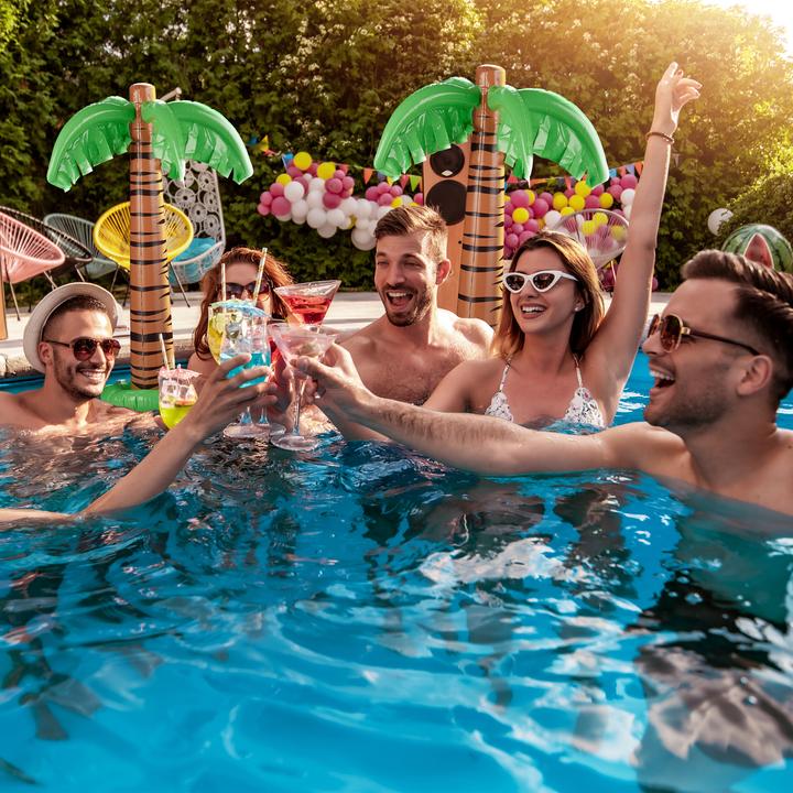 Image du produit Relaxdays 3x palmiers-gonflables