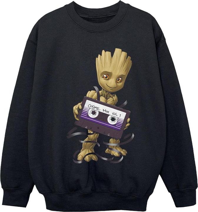 Image du produit - Sweat GUARDIANS OF THE GALAXY GROOT COSMIC TAPE - Fille (104)