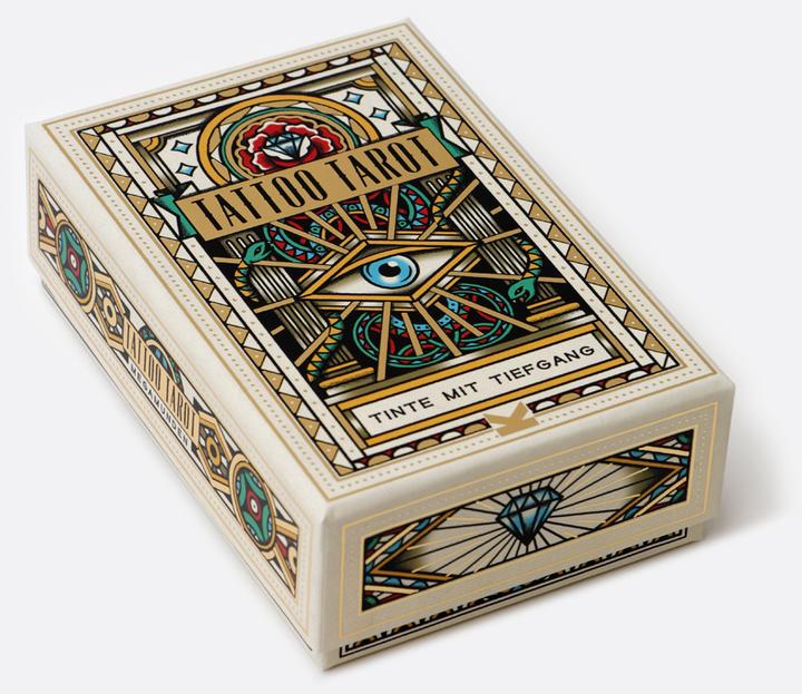 Produktbild Kartenspiel Tattoo Tarot - Tinte mit Tiefgang