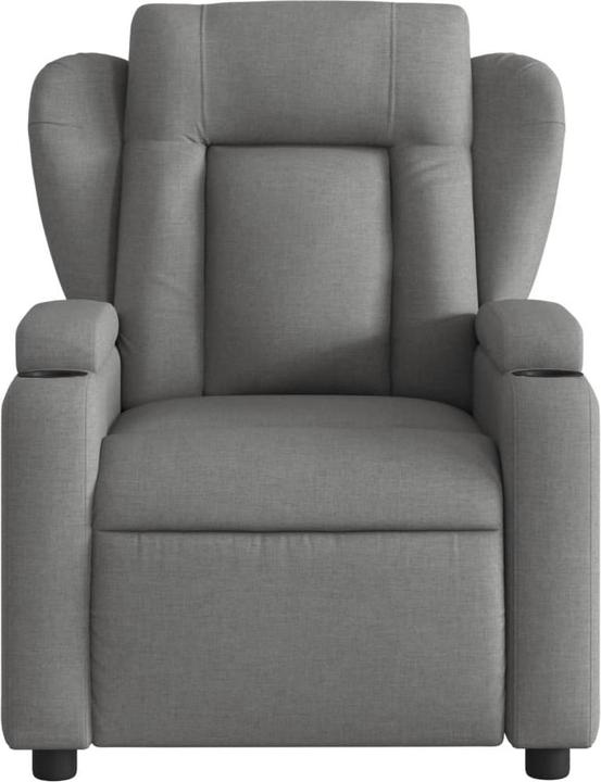 Image du produit VidaXL Fauteuil de massage gris foncé Tissu,Couleur : gris foncé,Matériaux