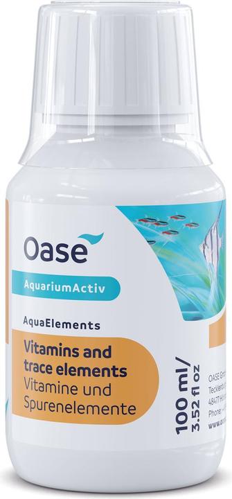 Actual product image Oase AquaElements Vitamins 100 ml (Aquarium Fertiliser)