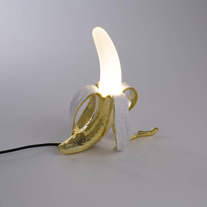 Immagine prodotto Seletti Banana Lamp Louie lampada da tavolo oro (480 lm, E14)