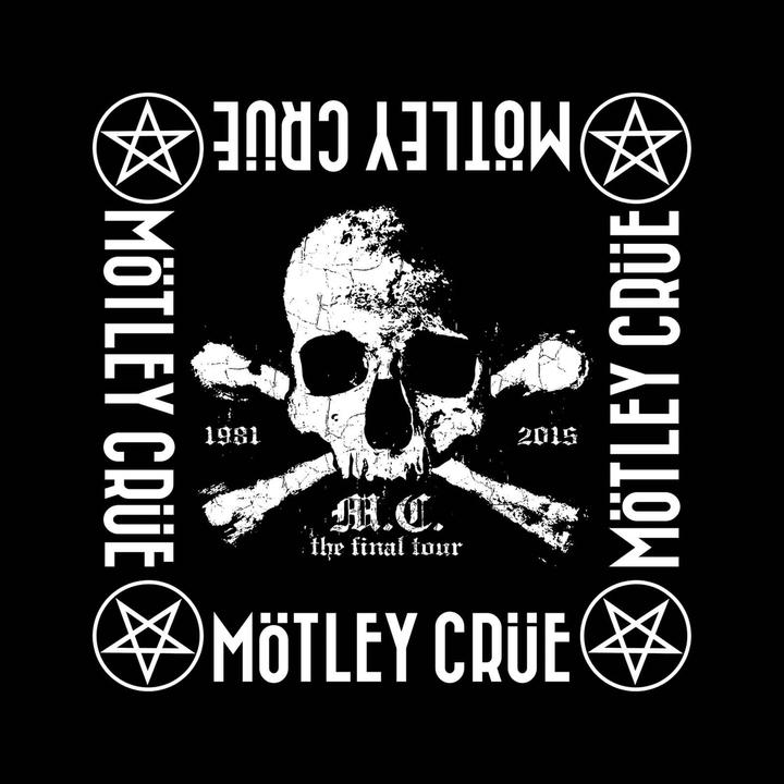 Produktbild Motley Crue The Final Tour Bandana