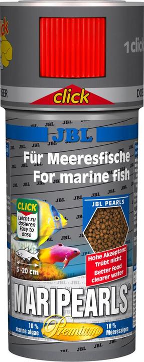 Produktbild JBL Aquaristik und Terraristik Marin-Futtergranulat für Zierfisch-Aquarien (Zierfische)