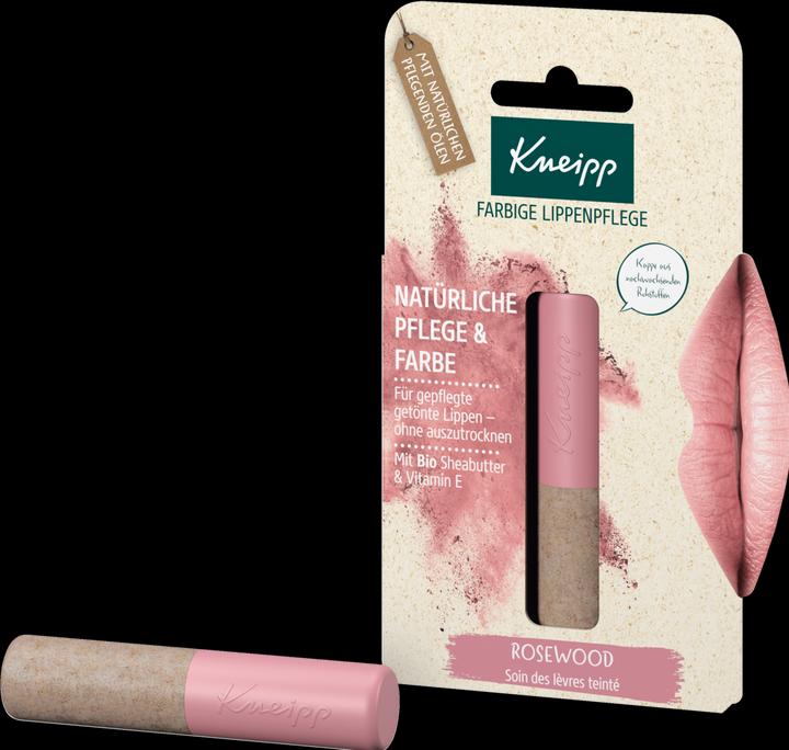 Produktbild Kneipp Farbige Lippenpflege Rosewood (Pflegestift)