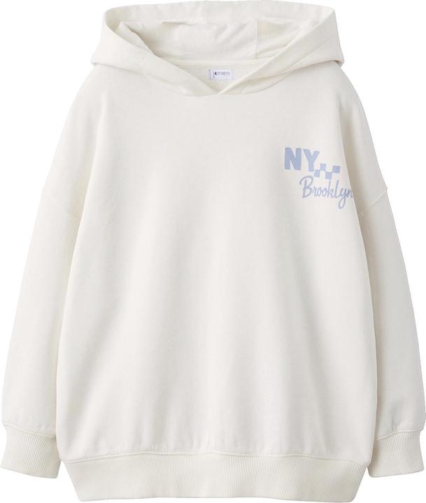 Jonen Jungen Kapuzensweatshirt mit Prints vorn und hinten