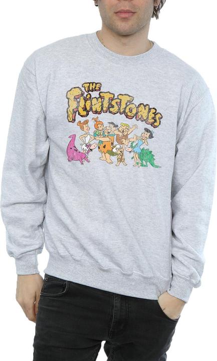 Image du produit The Flintstones - Sweat GROUP DISTRESSED - Homme (XXL)