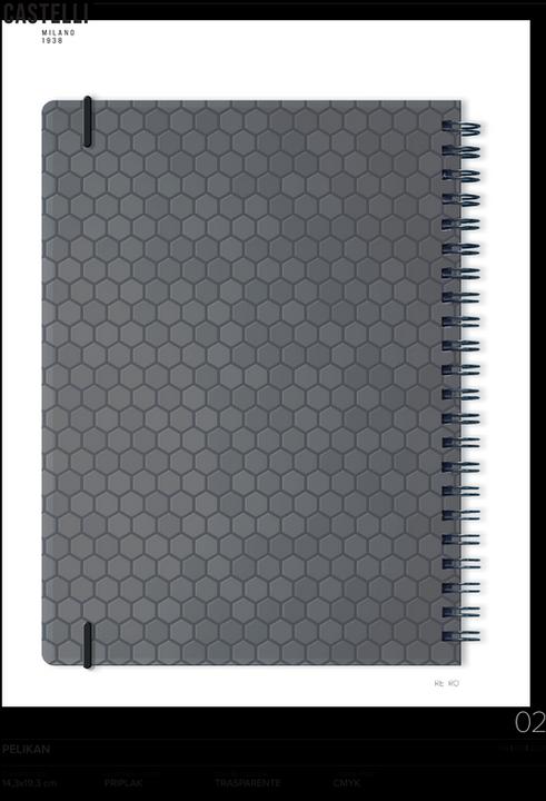 Image du produit Pelikan Agenda scolaire 25/26 MustHave A5 Grey (Allemand, Anglais, Français, Italien)