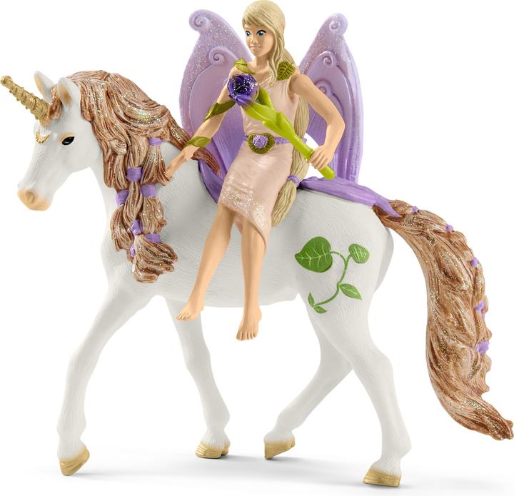 Produktbild Schleich Glitzerndes Blütenhaus mit Einhörnern, See und Stall