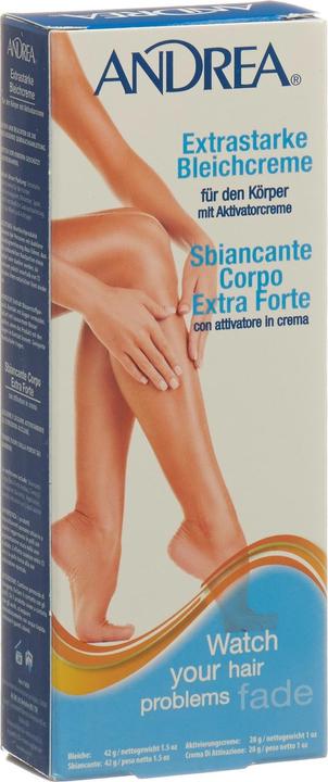 Actual product image Andrea Cream Bleach Extra Strong (Body cream)