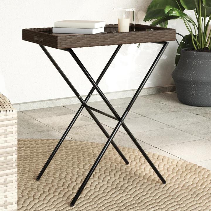 Actual product image VidaXL Folding tray table