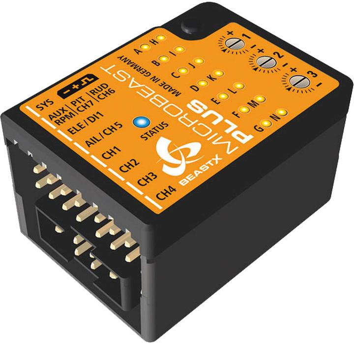 Actual product image BeastX Microbeast PLUS HD Flybarless System
