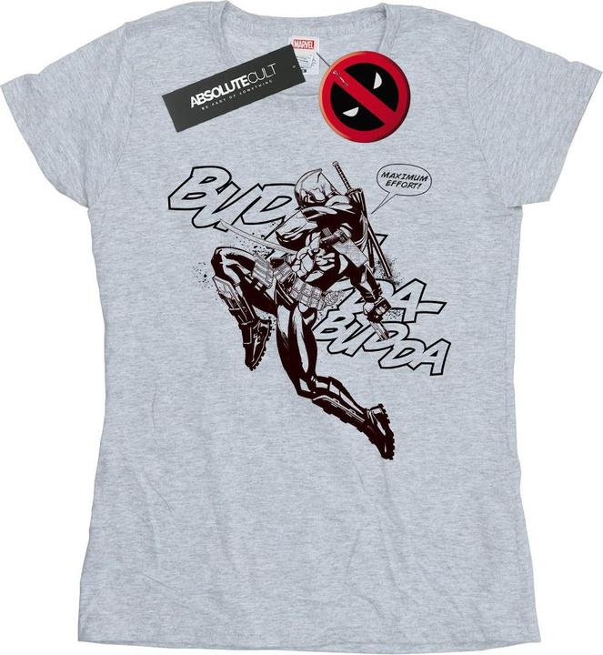 Immagine prodotto Deadpool Budda Budda Maglietta Donna (XXL)