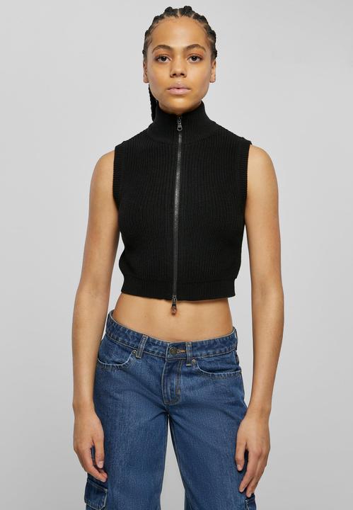 Produktbild Urban Classics Ladies Short Knit Vest (L)