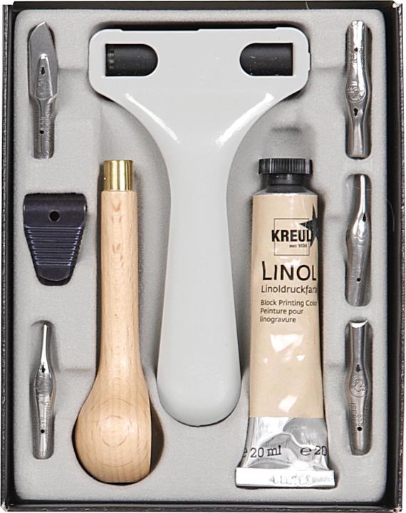 Actual product image Brause Linocut cutlery set