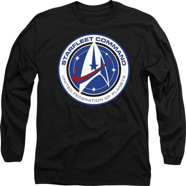Actual product image Universal Textiles Unisex Adult Starfleet Command T-Shirt (XL)