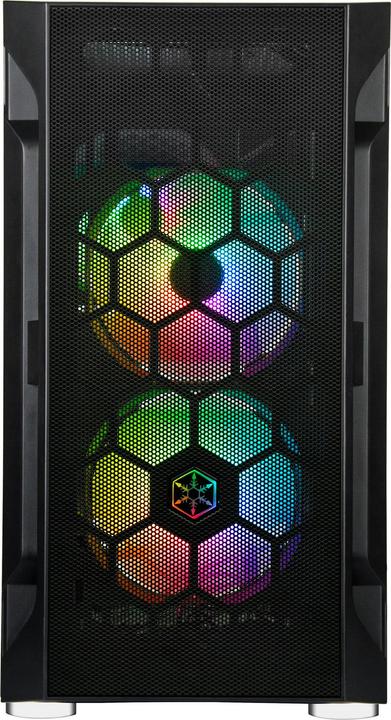 Immagine prodotto Silverstone Fara H1M Pro Micro-ATX Case - Vetro temperato, ARGB (mATX, Mini-ITX, Mini-DTX)