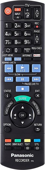 Actual product image Panasonic Dmr-Ubs90egk (2000 GB, Blu-ray Recorder, Bluray Player)