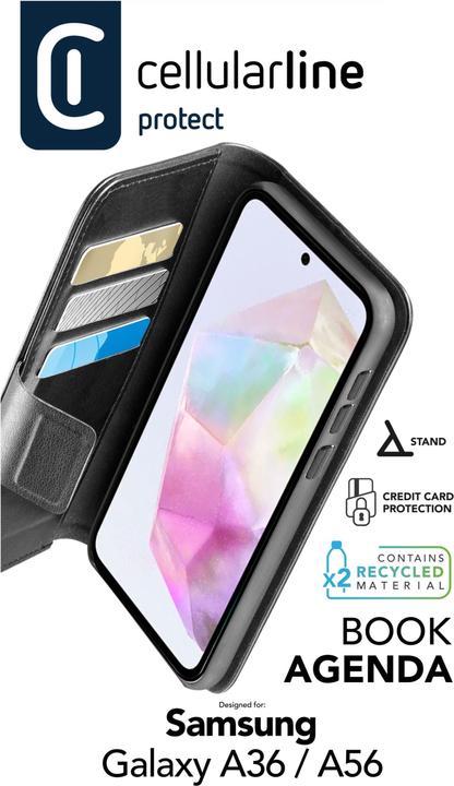 Produktbild Cellularline Book Agenda 2 (Samsung Galaxy A56, Samsung Galaxy A36)