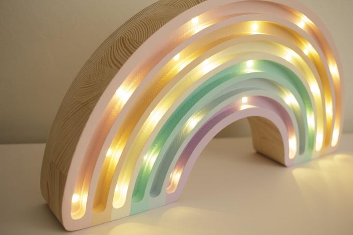 Immagine prodotto Little Lights Lampada da notte pastello arcobaleno