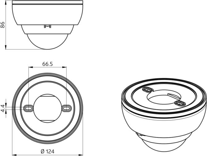Actual product image BEG 92747 PD4-M-3C-TRIO-VGH (20 m)
