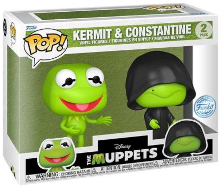 Actual product image Funko POP! 2-Pack Muppets The Muppets Kermit & Constantine Exclusive