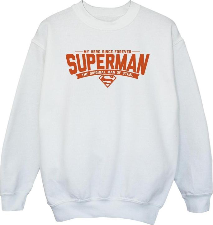 Superman Hero Dad Sweatshirt Mädchen