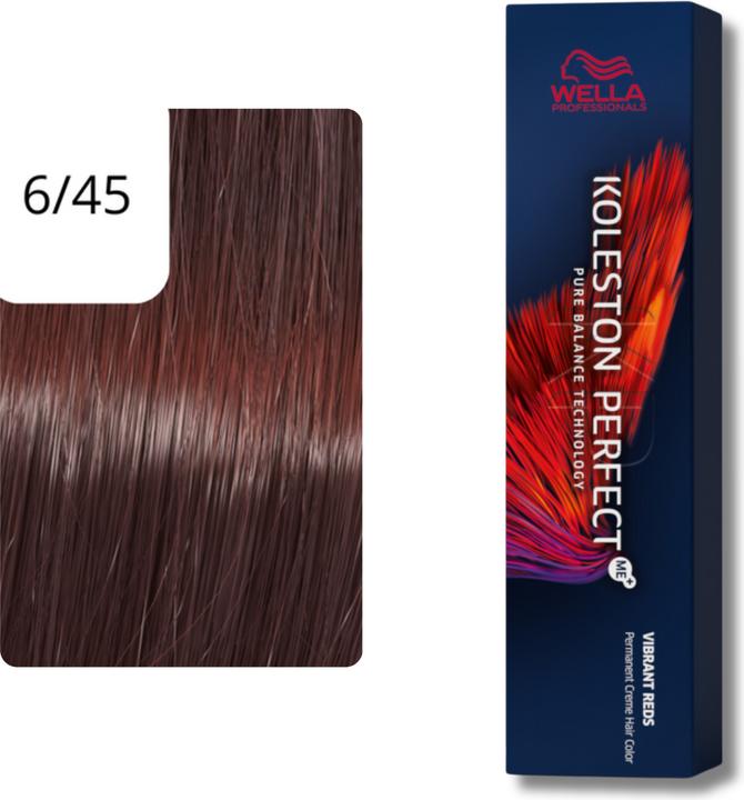 Actual product image Wella Koleston Perfect Me+ (6/45 dark blond red-mahogany)