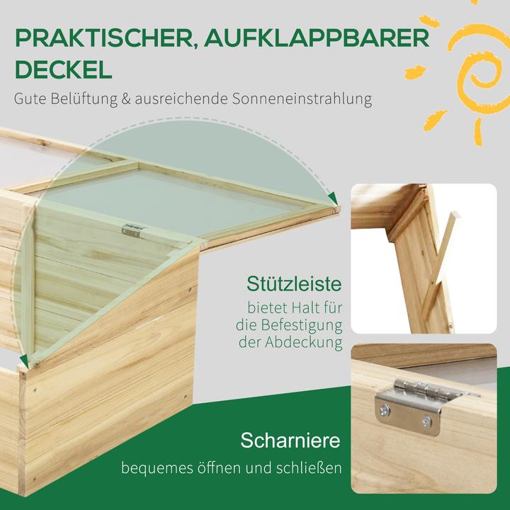 Image du produit Outsunny Serre en bois