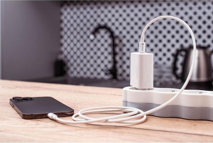 Produktbild Forcell USB-C - USB-C kabel - 100W Power Delivery i QC 4.0, e-mark Chip - 2 m (2 m, USB 3.2 Gen 2)