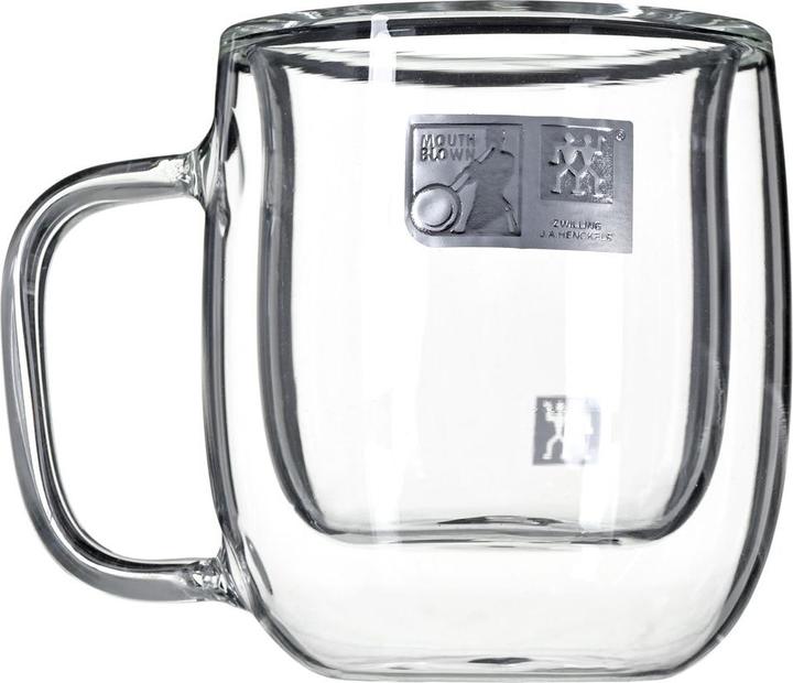 Image du produit Zwilling Verres à espresso Sorrento Plus à double paroi avec poignée set de 2 (80 ml, 2 x)