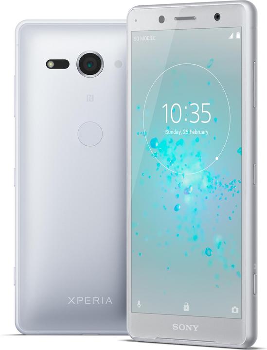 Sony Xperia XZ2 Compact EU (64 GB, White Silver, 5", Hybrid Dual SIM, 19 Mpx, 4G)