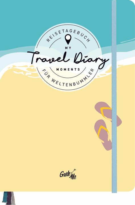 Produktbild GuideMe Reisetagebuch Travel Diary Flipflops (Deutsch)
