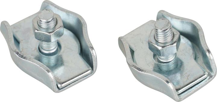 Produktbild Mamutec Verzinkt Drahtseilklemme Simplex 5 mm 2 Stk.