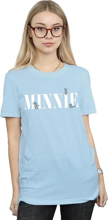 Immagine prodotto Disney Minnie Mouse Silhouette Maglietta Ampia Donna (M)