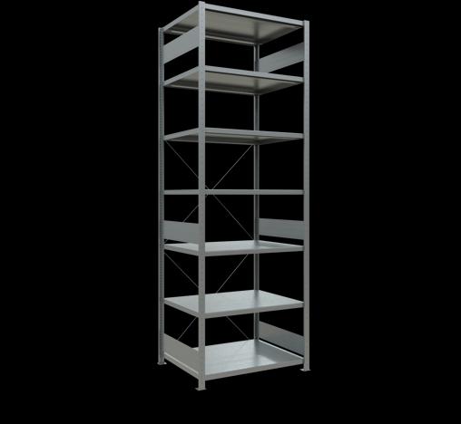 Actual product image Schulte Lagertechnik MULTIplus250 basic racking system with cross braces